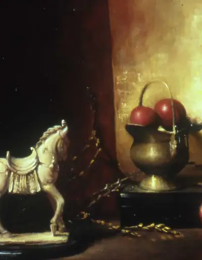 Stillness: Horse and Apples